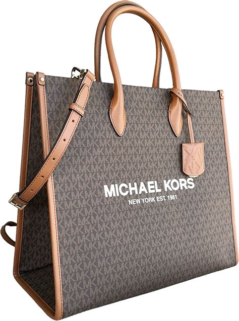 michael kors logo tote bag|michael kors outlet large tote.